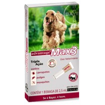 Advantage Max3 Cães - 10 a 25kg 2,5ml